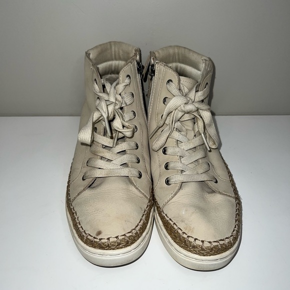 Ugg Australian Gradie Sneakers Side Zipper High Tops Sz. 9 - Picture 3 of 5